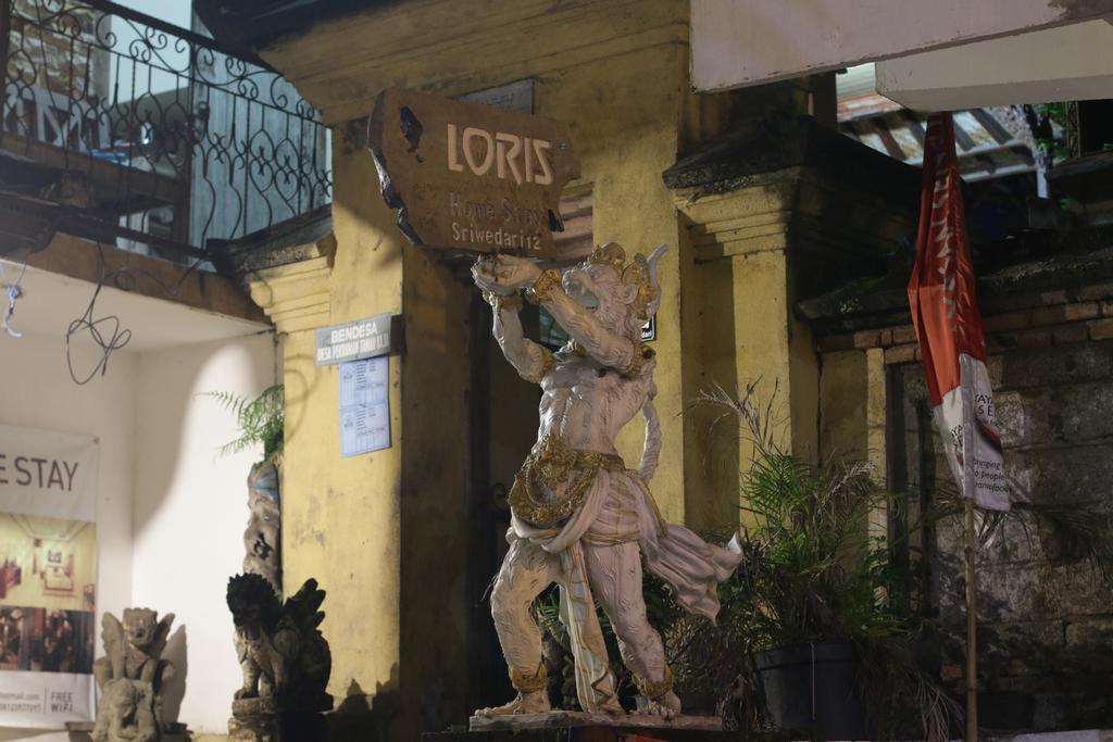 Loris Homestay Ubud Dış mekan fotoğraf