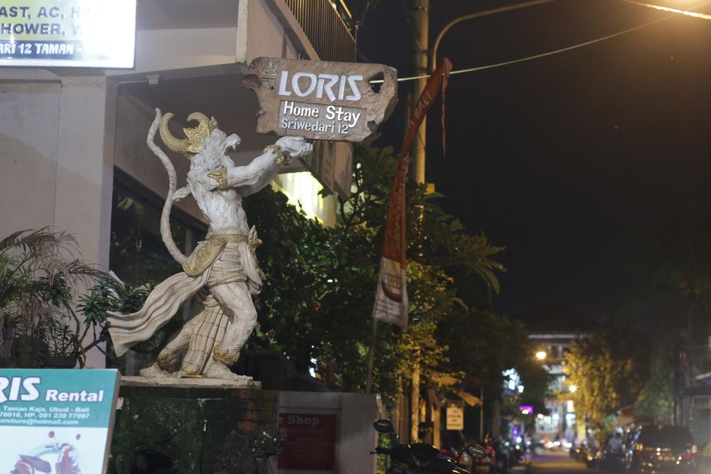 Loris Homestay Ubud Dış mekan fotoğraf